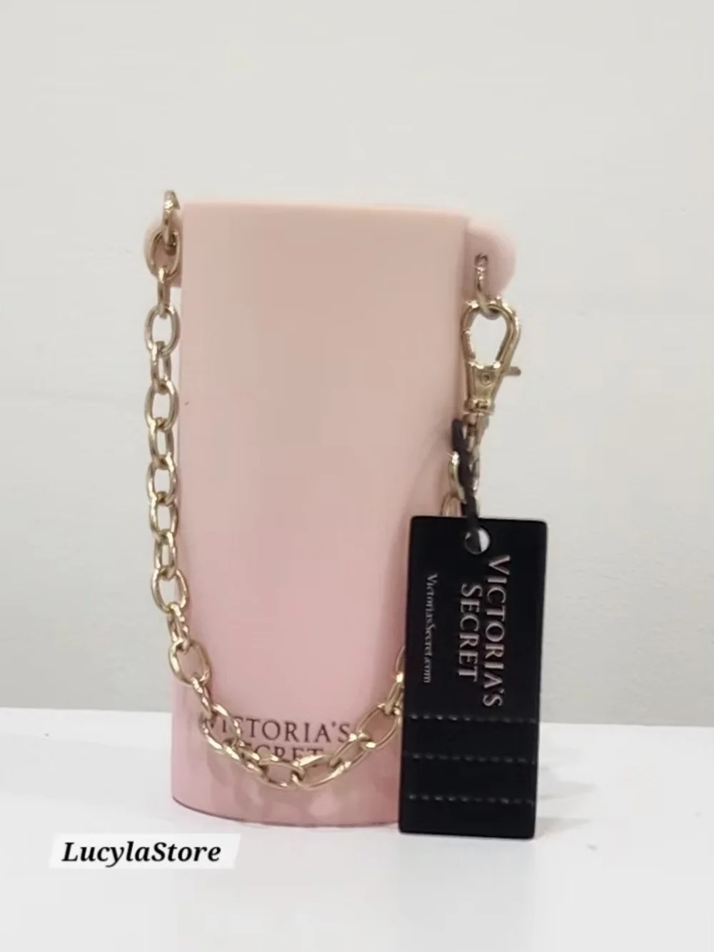 Victoria's Secret Pink Chain Crossbody Cup Holder